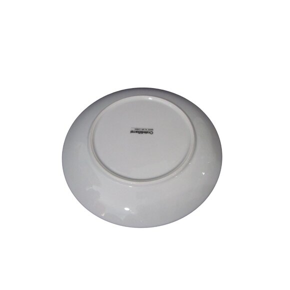 Crate & Barrel Christmas Ornament Luncheon Dessert Salad Plates Four EUC - Picture 15 of 16